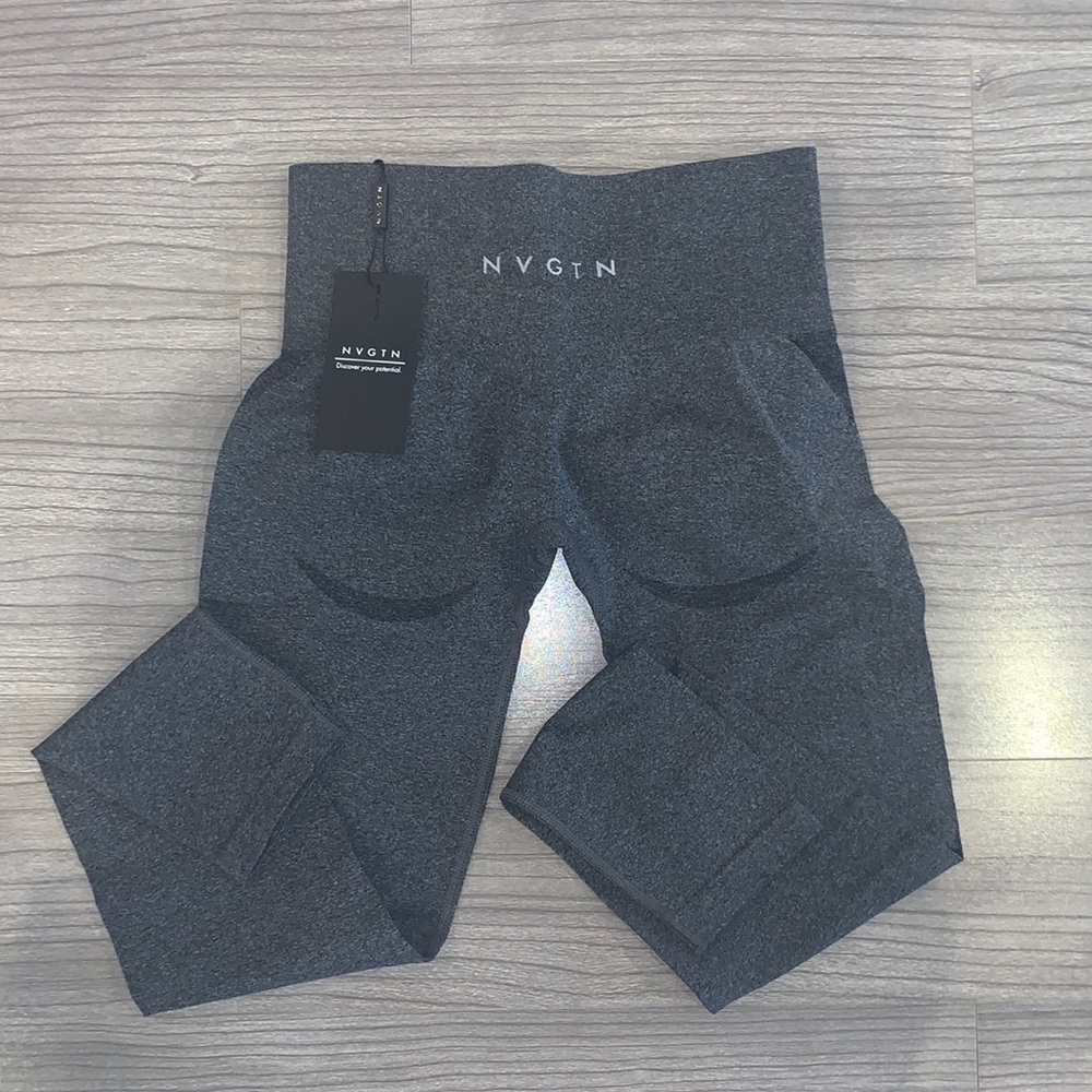 NVGTN black speckled seamless leggings